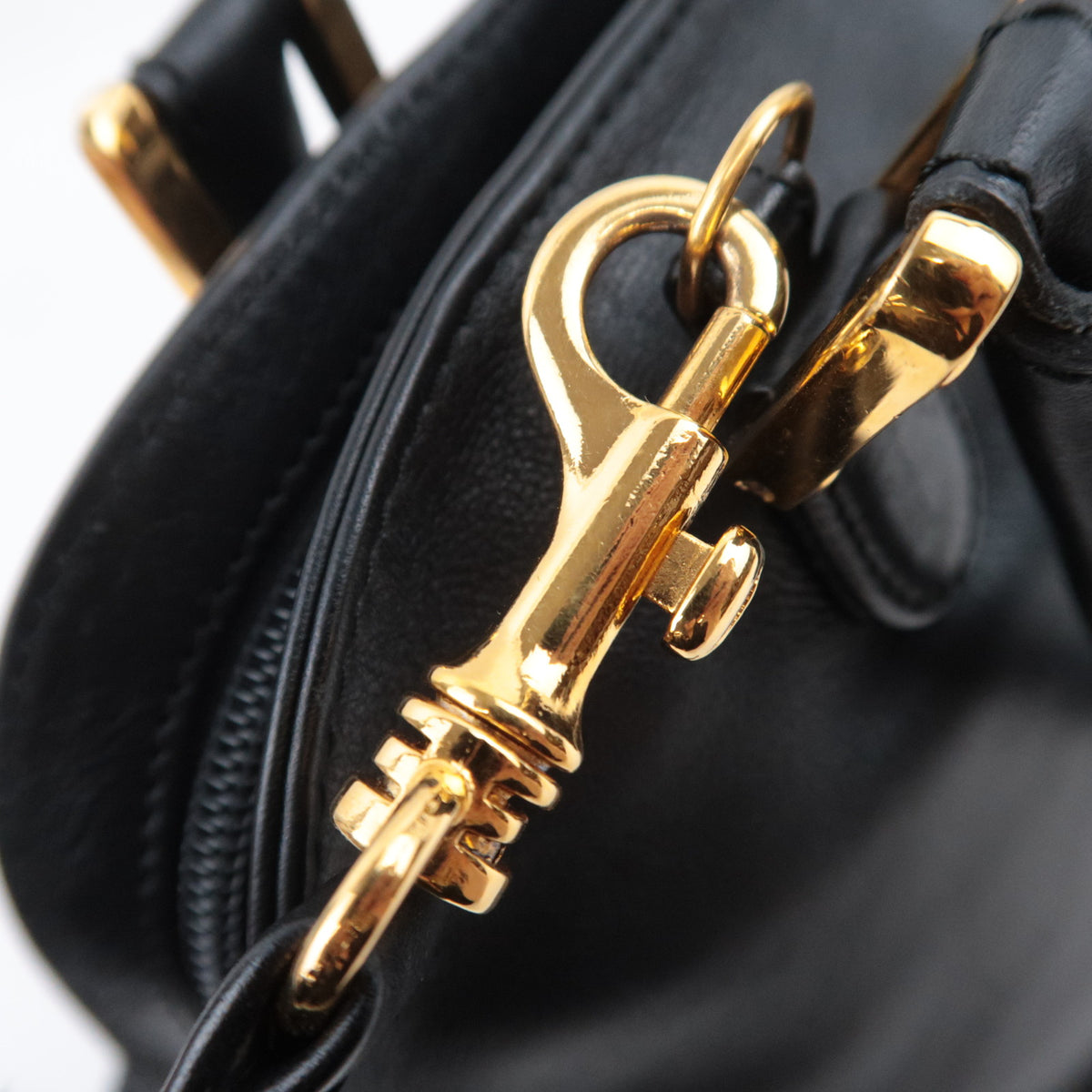 LOEWE Anagram 2Way Leather Handbag