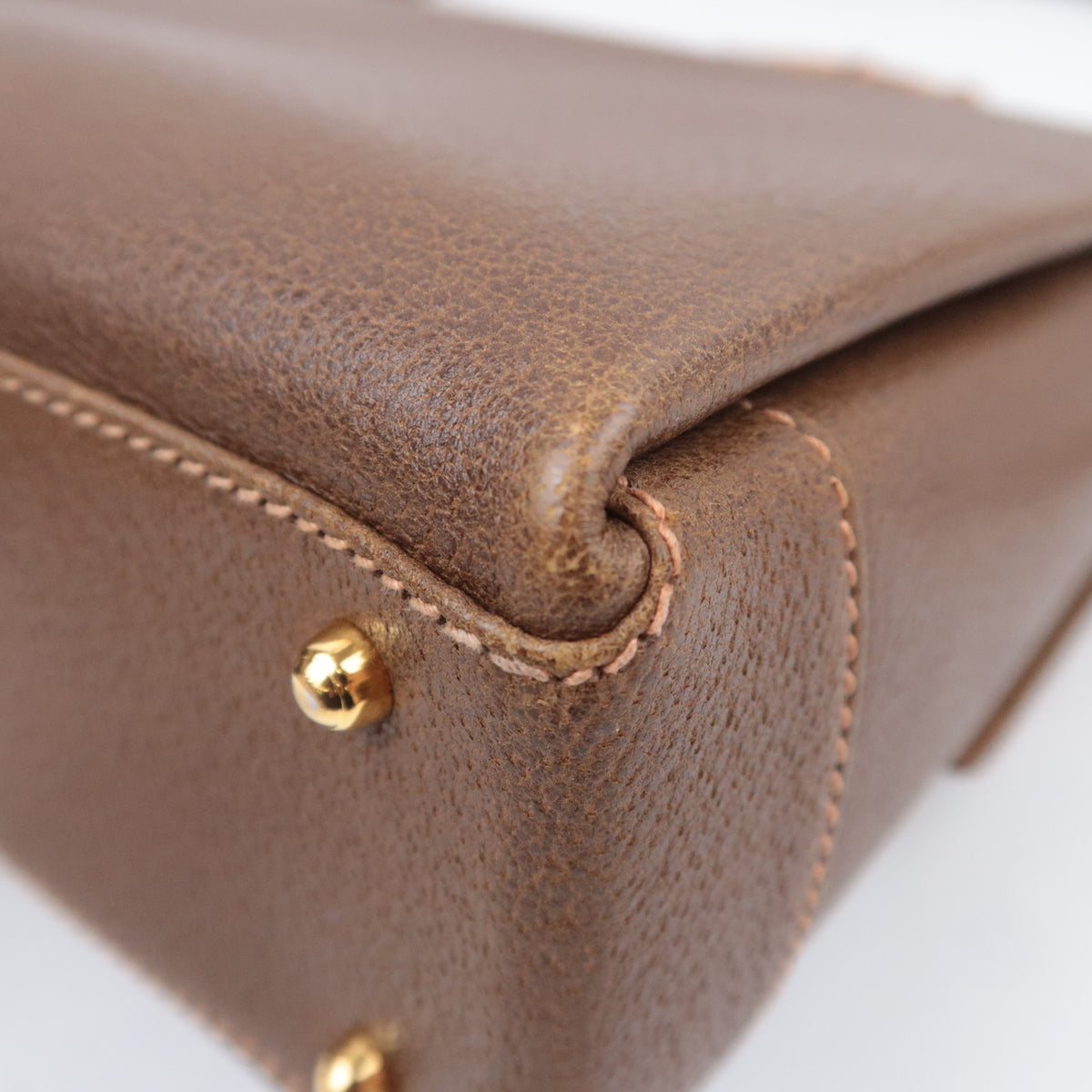 GUCCI Bamboo 2-Way Leather Handbag 000.26.0029