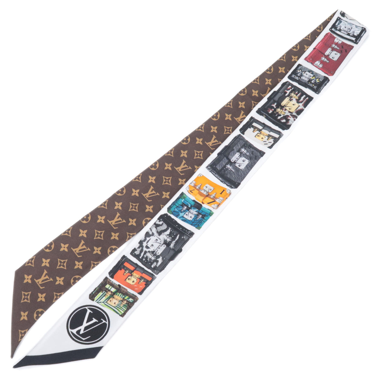 Louis Vuitton Bandeau Tribute To Petite Malle Scarf M7872492722