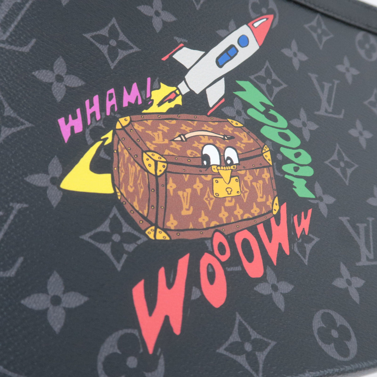 Louis Vuitton Monogram Eclipse Space Age Pochette Voyage MM M80914