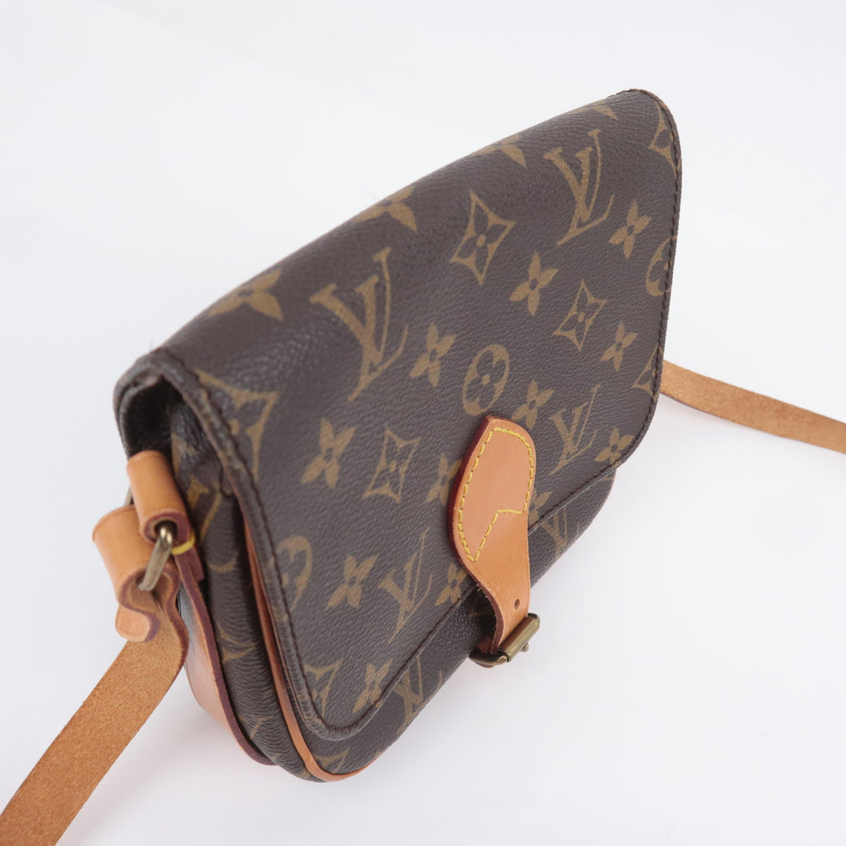 Louis Vuitton Monogram Mini Cartouchiere Shoulder Bag M51254
