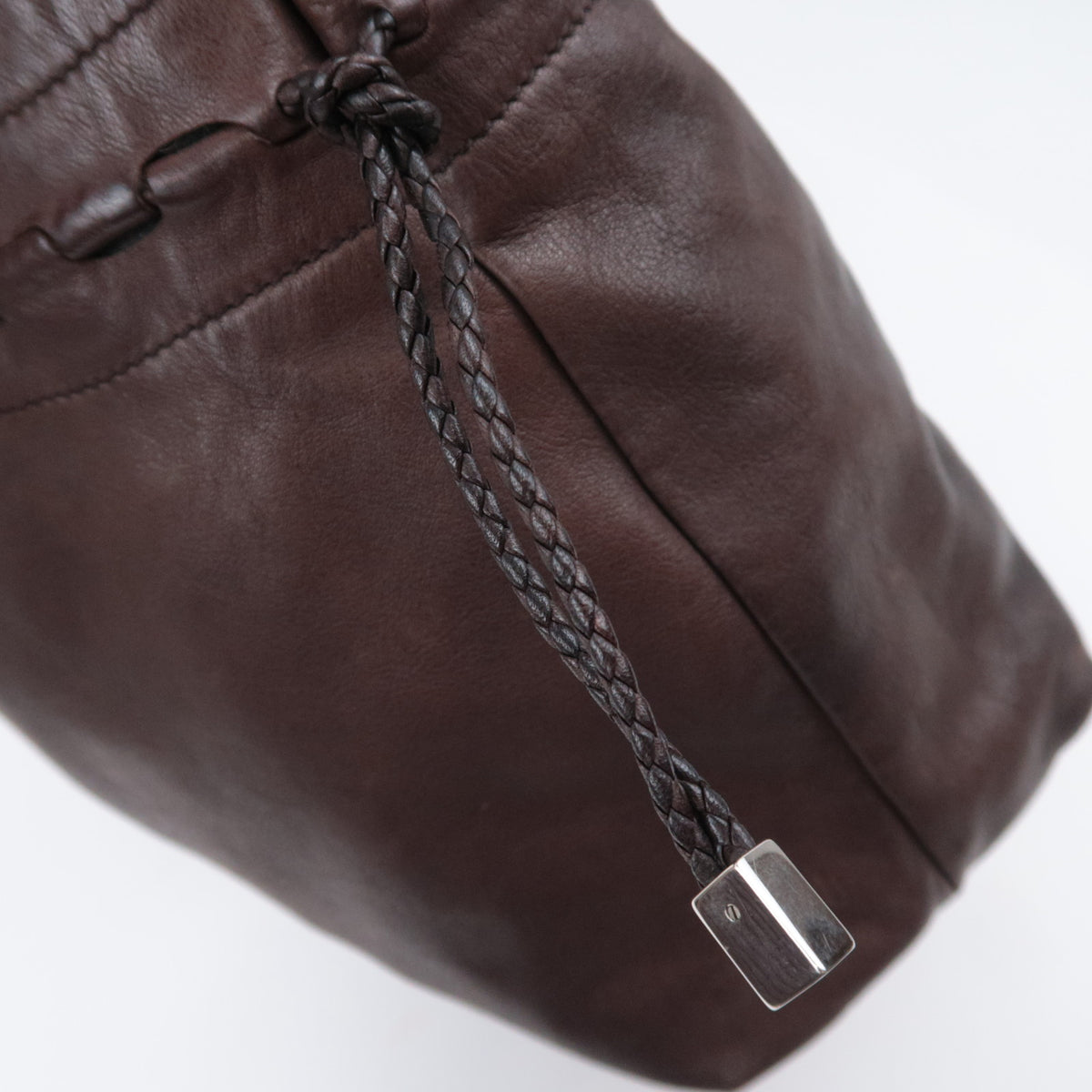 Ferragamo Gancini Leather Shoulder Bag