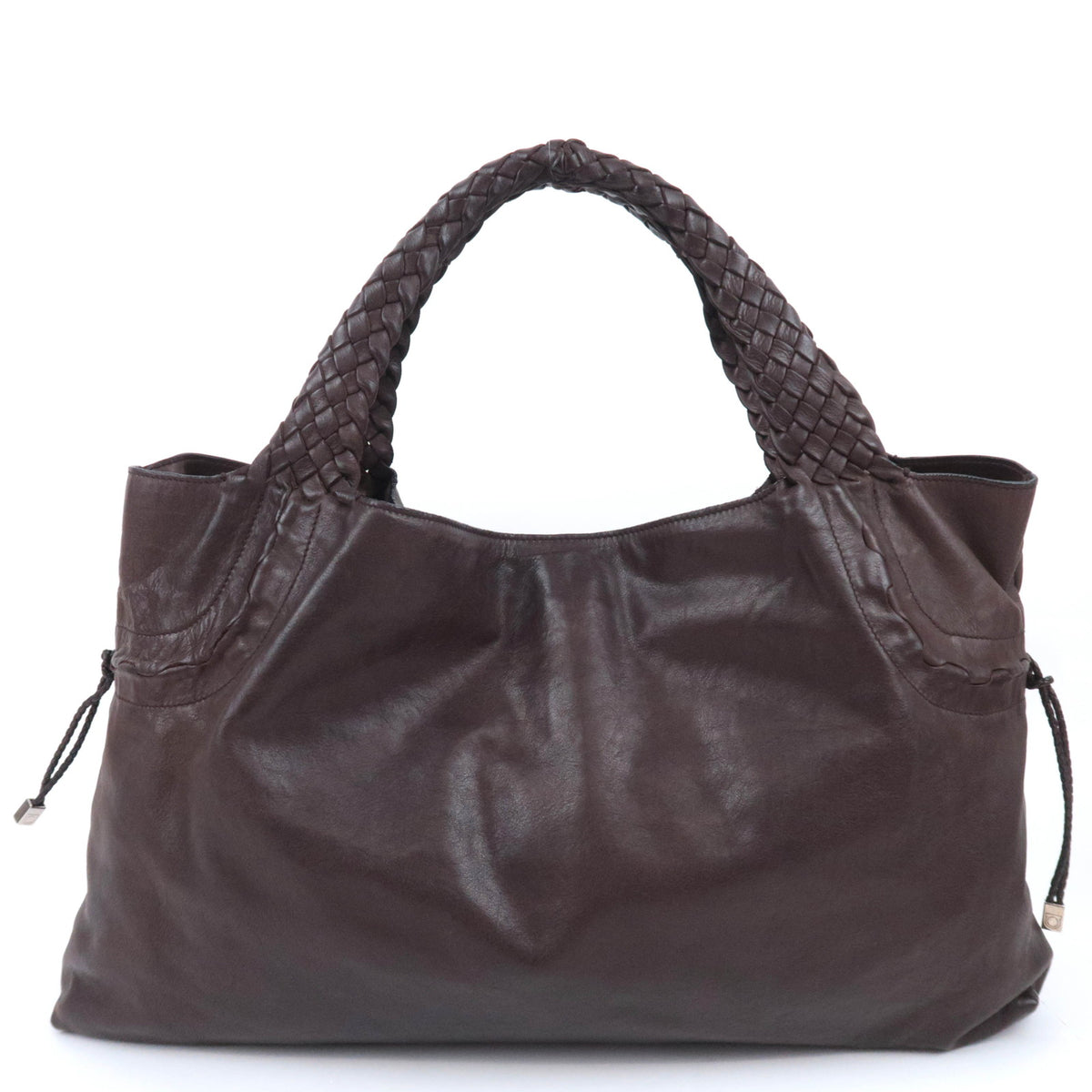 Ferragamo Gancini Leather Shoulder Bag