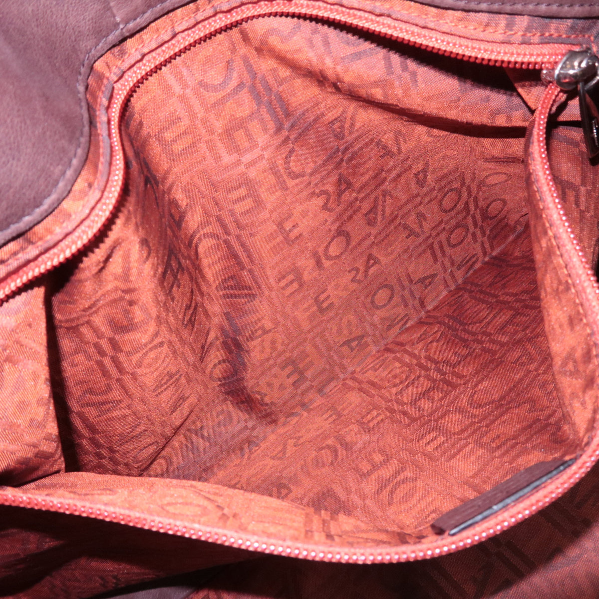 Ferragamo Gancini Leather Shoulder Bag