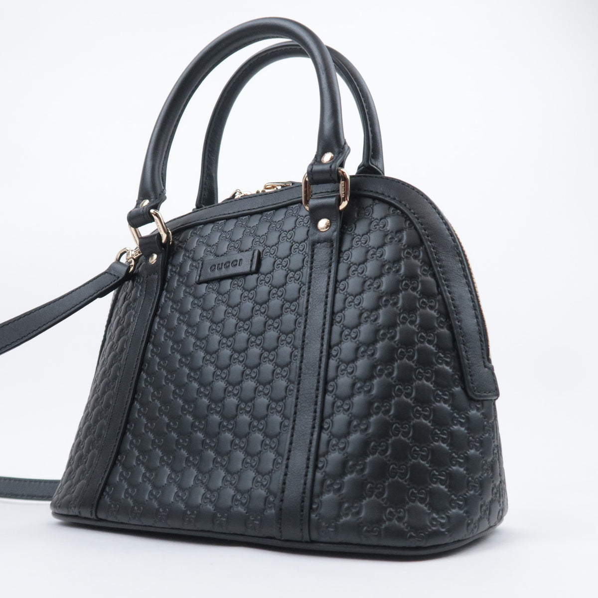 GUCCI Microguccissima 2Way Small Dome Bag 449654