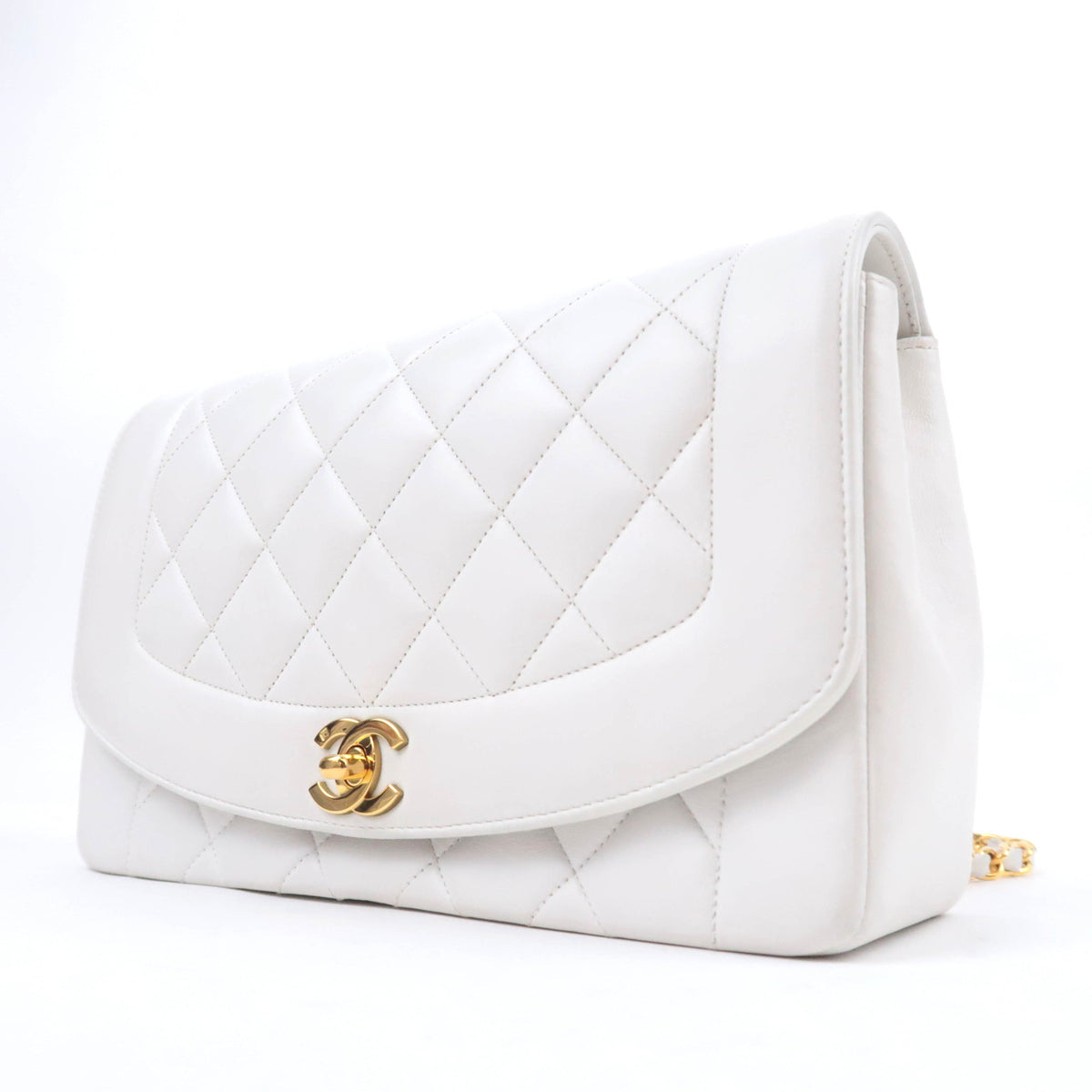 CHANEL Diana Matelasse Flap Bag