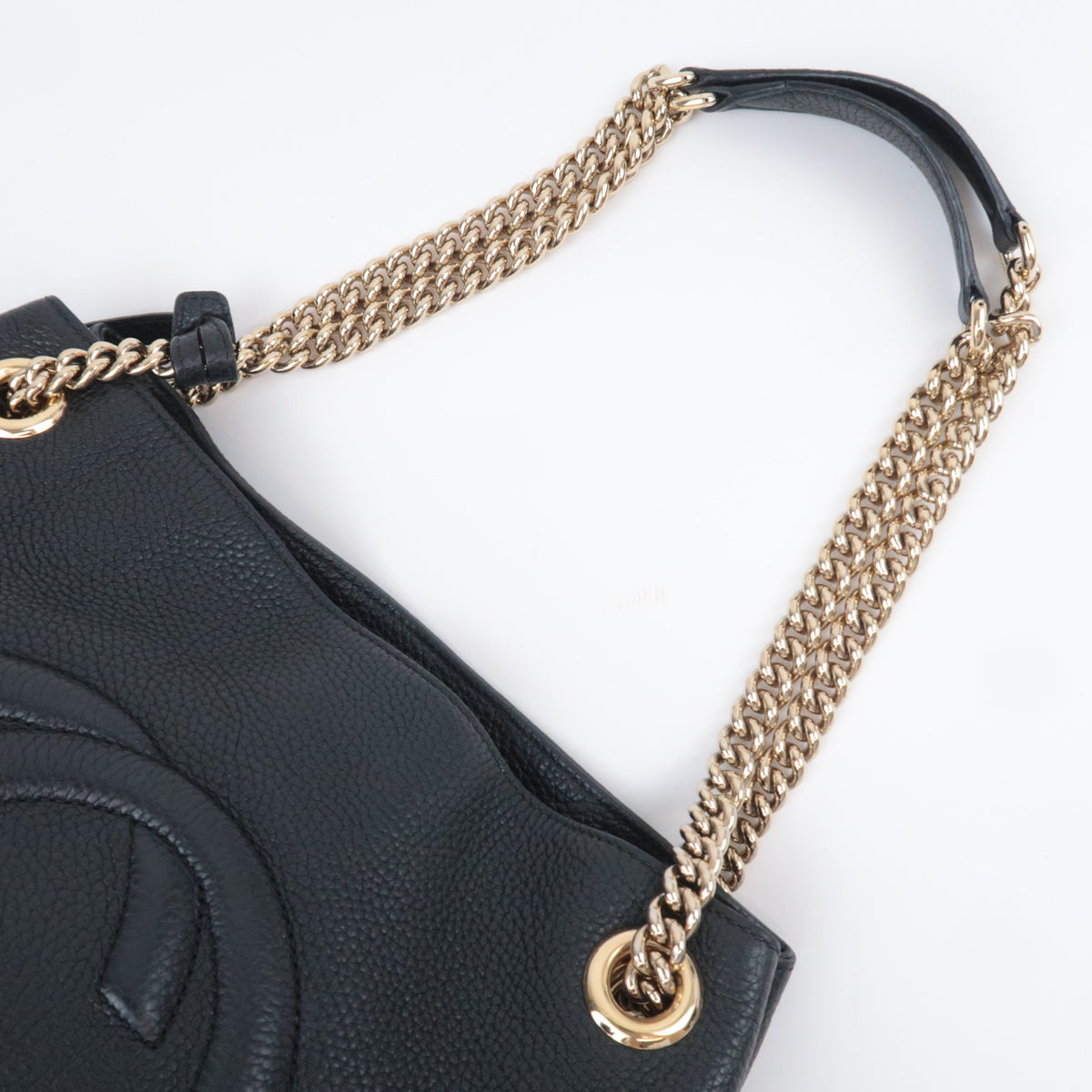 GUCCI Soho Interlocking G Chain Shoulder Bag 536196