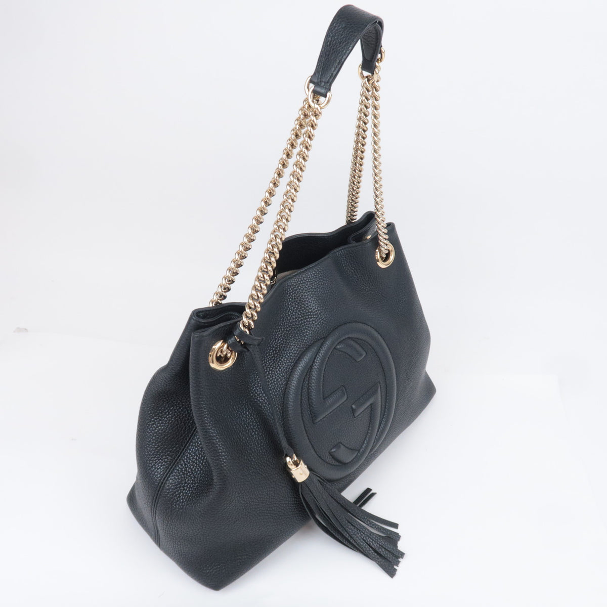 GUCCI Soho Interlocking G Chain Shoulder Bag 536196