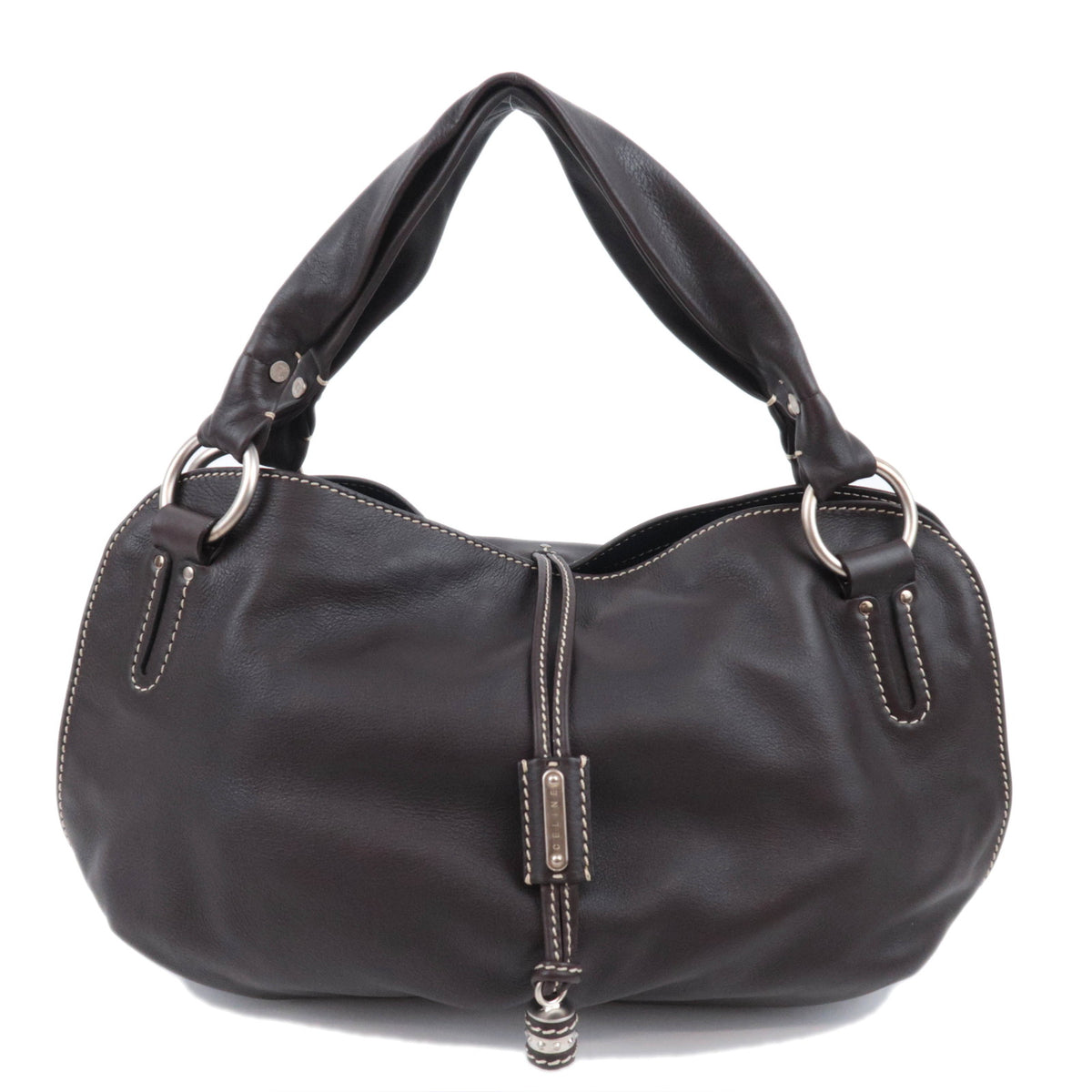 CELINE Bittersweet Leather Shoulder Bag92768