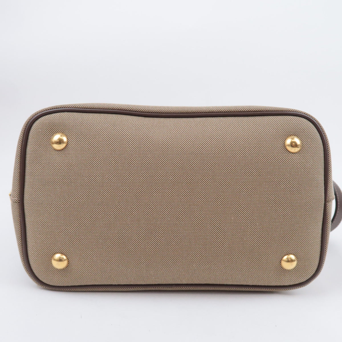 PRADA 2Way Logo Jacquard Handbag