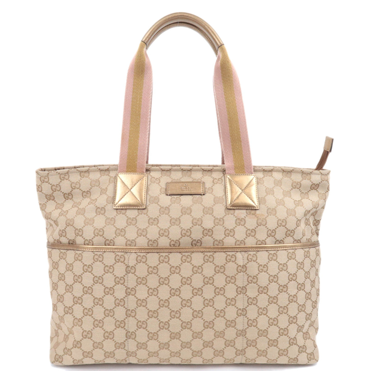 GUCCI Sherry GG Canvas Tote Bag 15552492779
