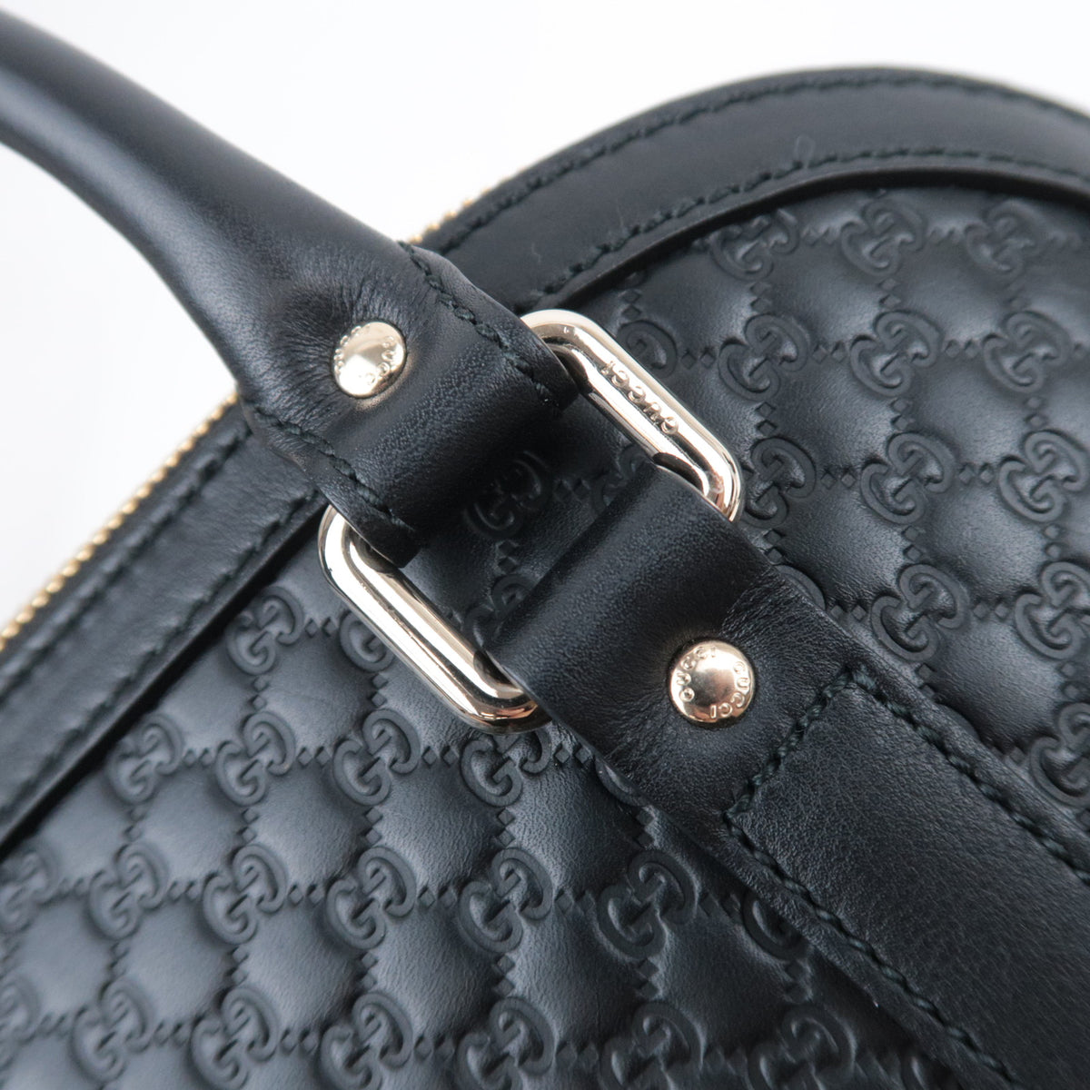GUCCI Microguccissima 2Way Dome Bag 449663