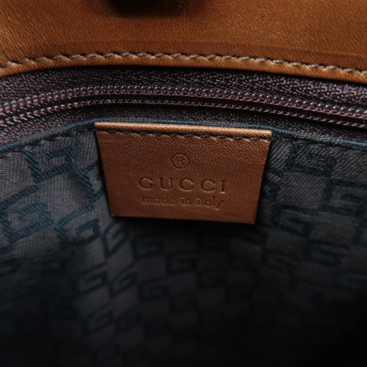 GUCCI Sherry Suede Web Stripe Shoulder Bag 33900
