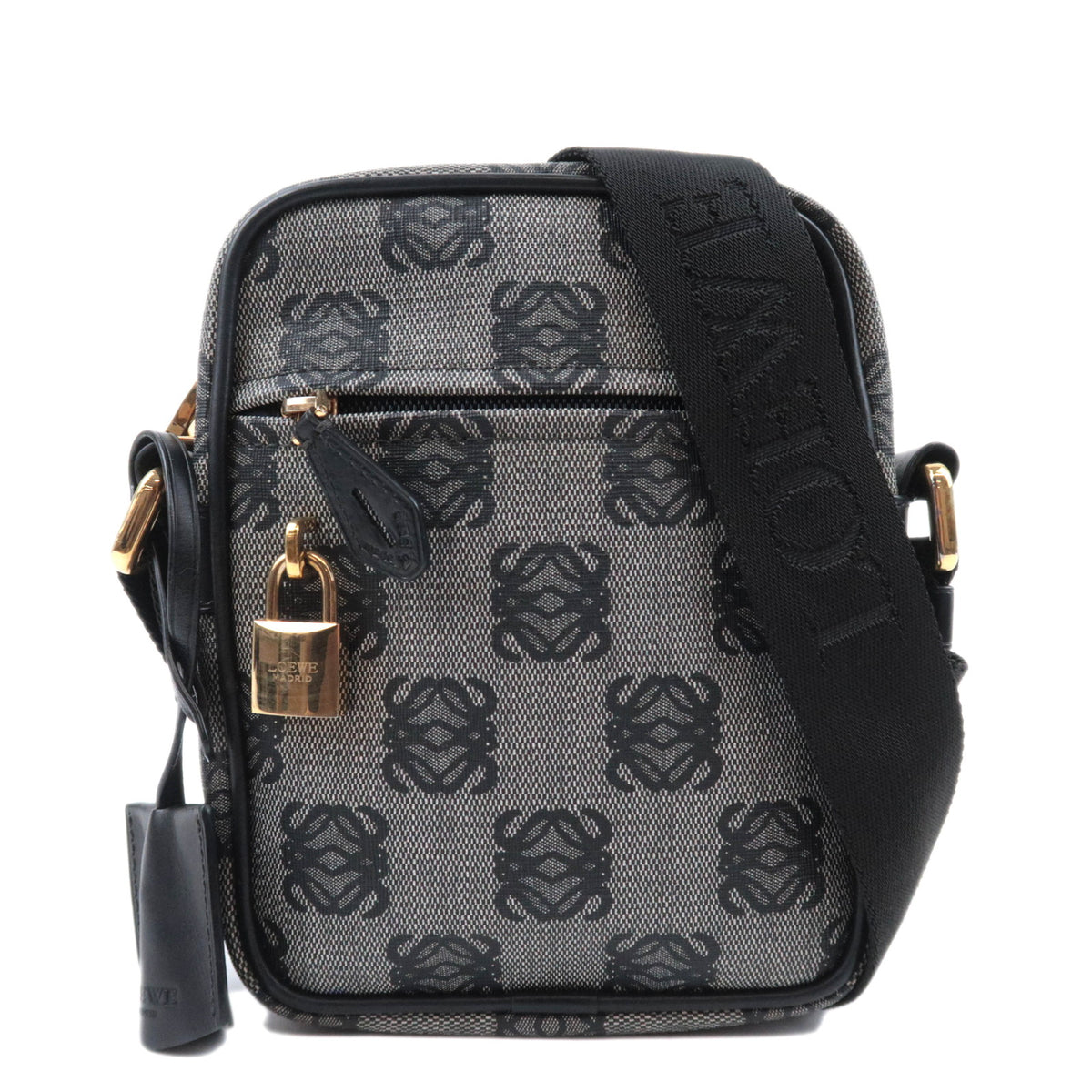 LOEWE Anagram Shoulder Bag PVC Leather92801