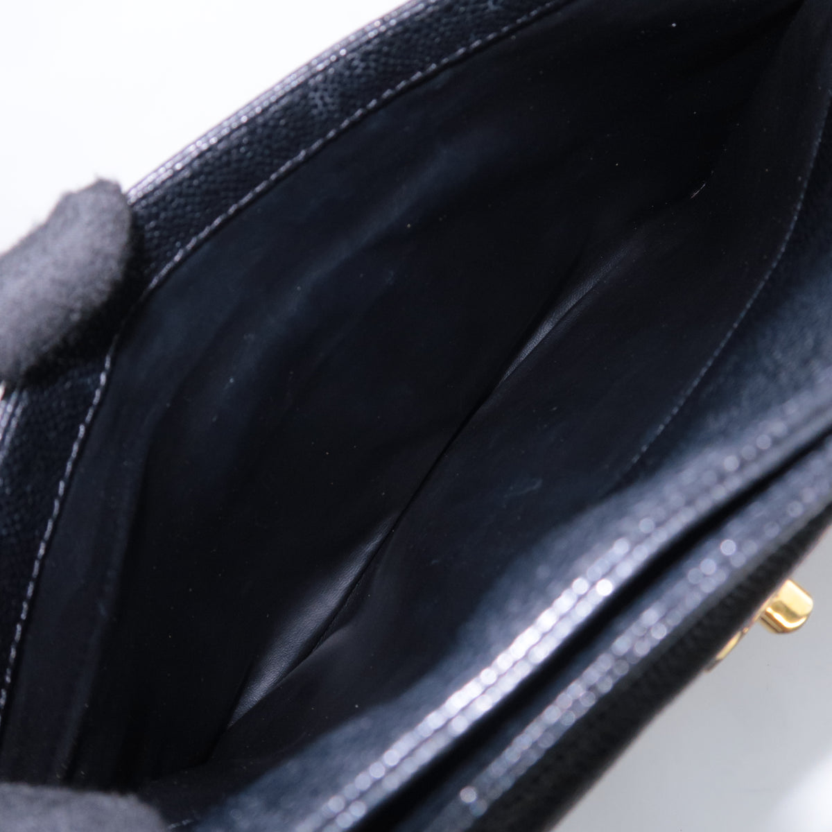 CHANEL Coco Mark Chain Tote Bag Caviarskin