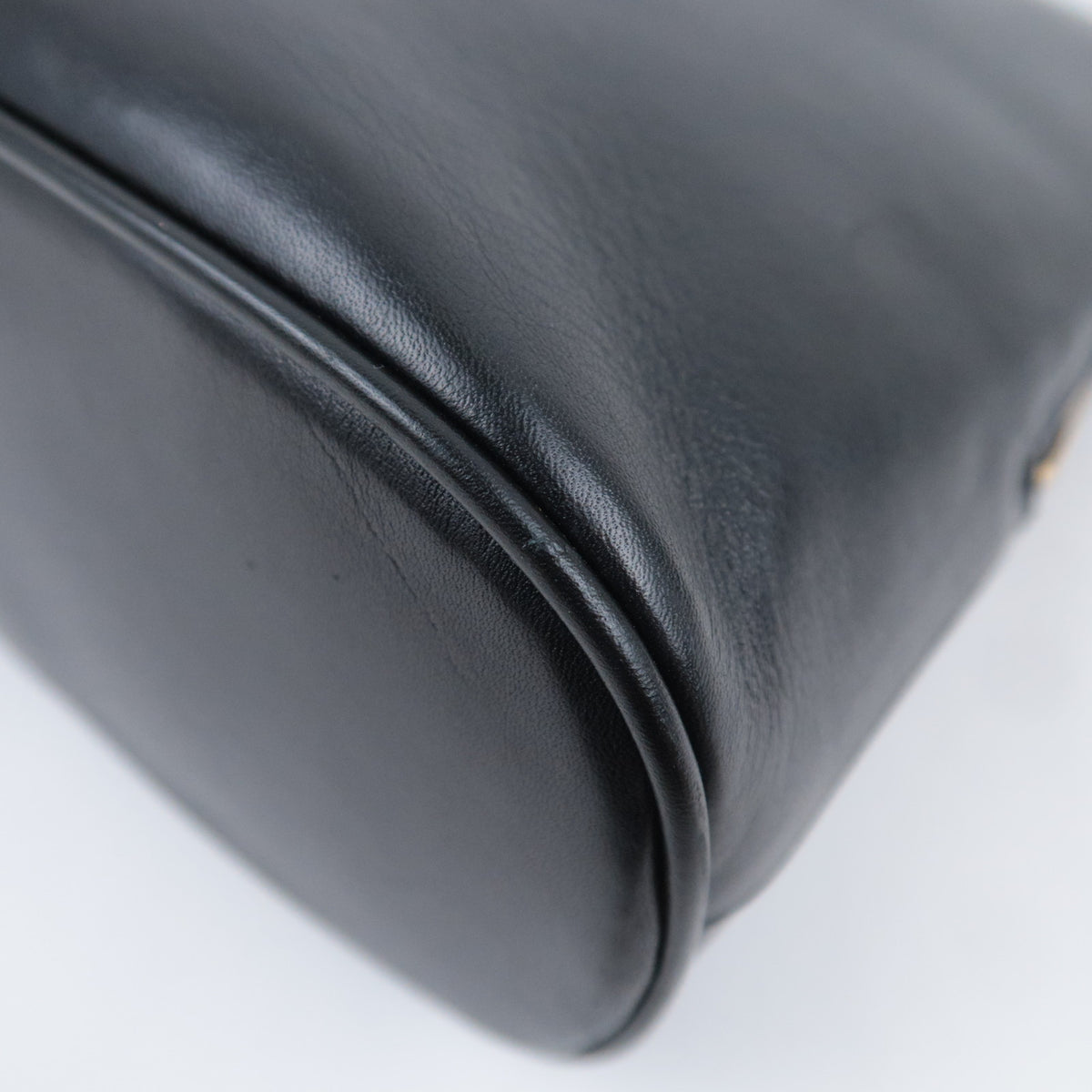 CHANEL Big Coco Mark Cocoball Tote Bag Lambskin