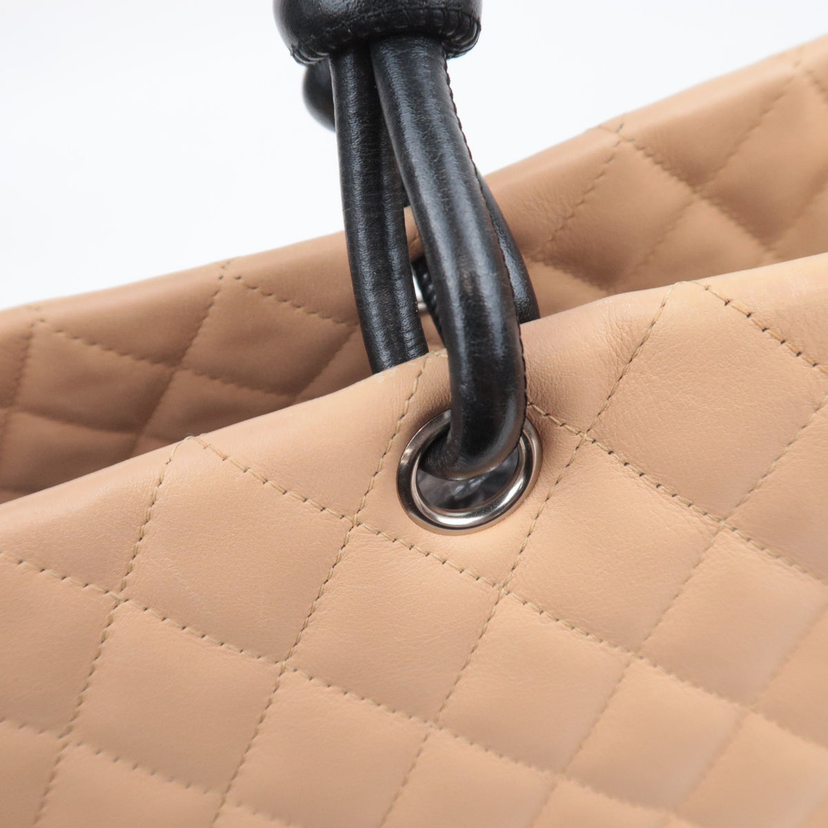 CHANEL Cambon Line Large Tote Bag Lambskin A25169