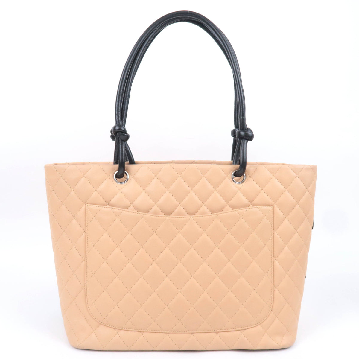 CHANEL Cambon Line Large Tote Bag Lambskin A25169