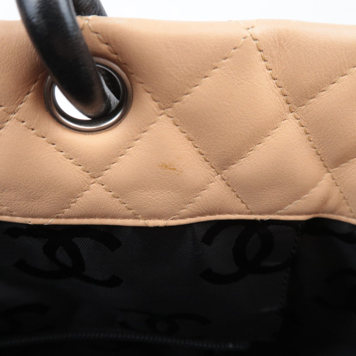 CHANEL Cambon Line Large Tote Bag Lambskin A25169