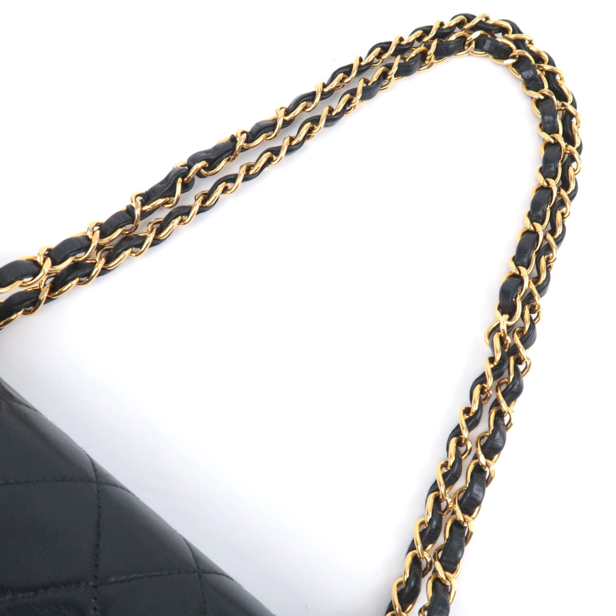 CHANEL Matelasse 25 Chain Shoulder Bag Lambskin
