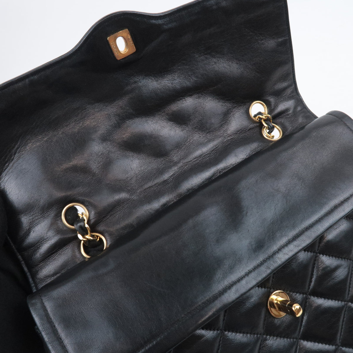 CHANEL Matelasse Classic Double Flap Chain Shoulder Bag