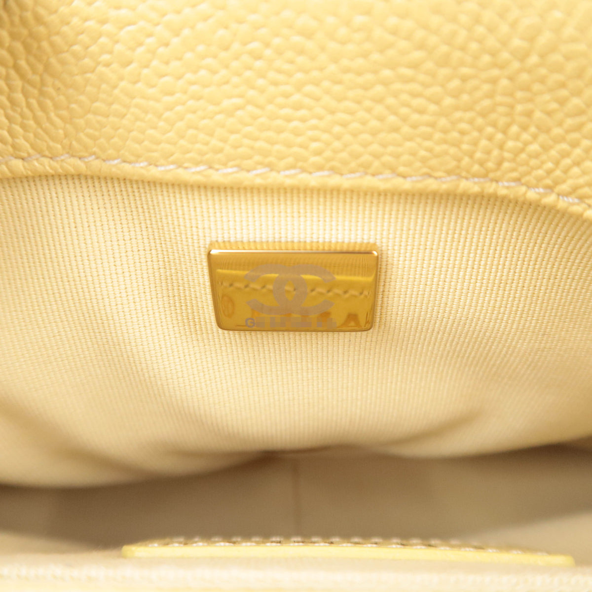 CHANEL Classic Chain Shoulder Bag Caviarskin