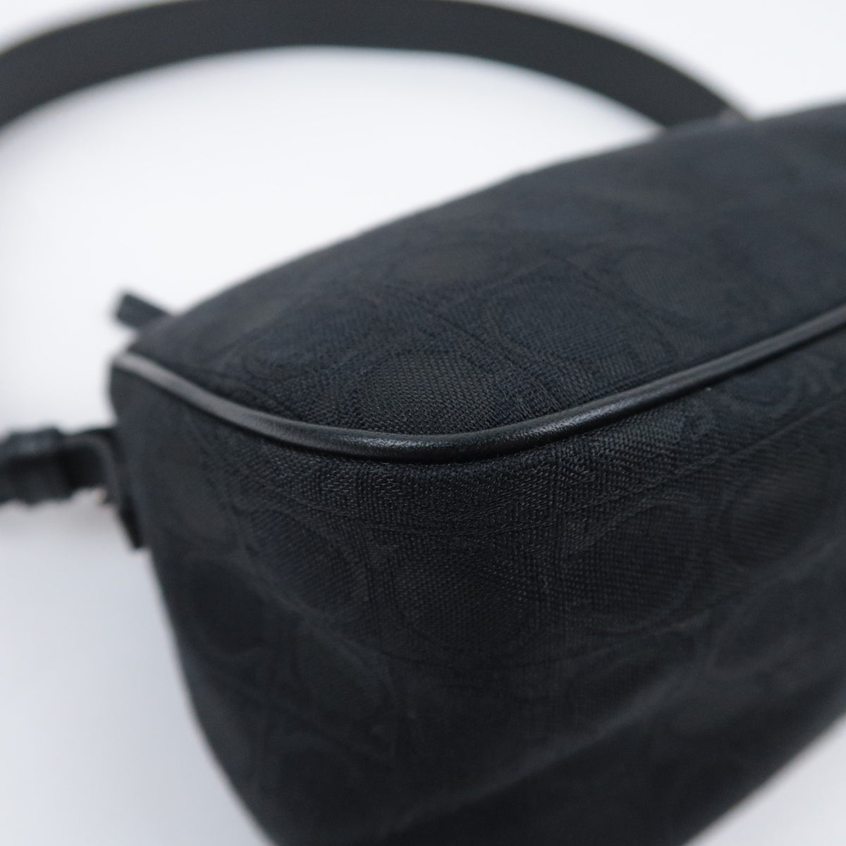 Ferragamo Gancini Small Canvas Shoulder Bag