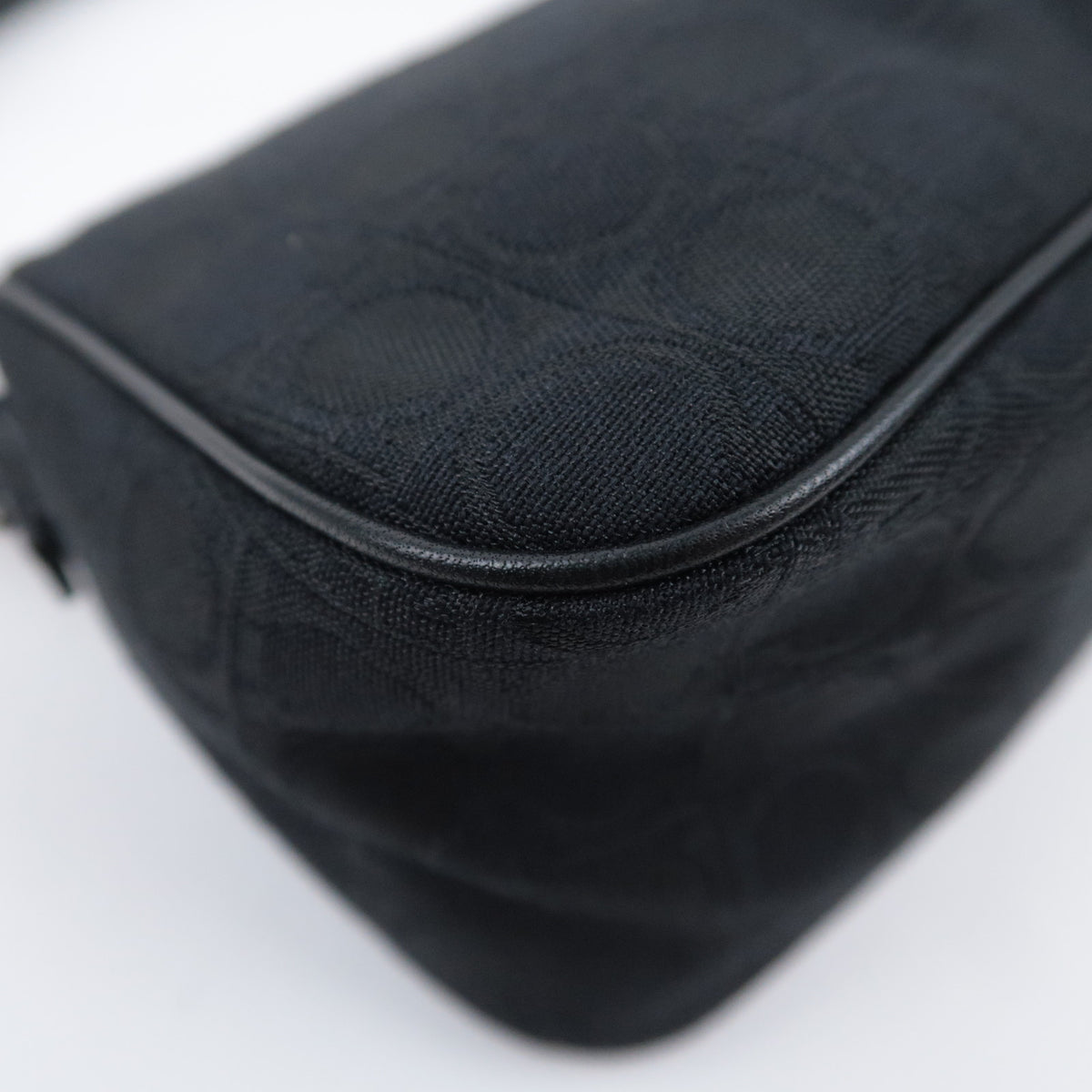 Ferragamo Gancini Small Canvas Shoulder Bag