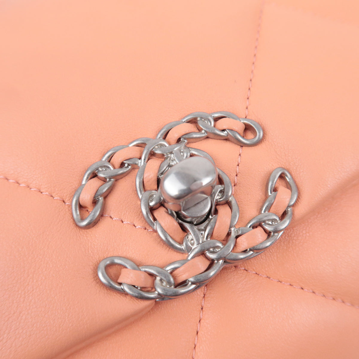 CHANEL 19 Dixneuf 2Way Chain Shoulder Bag Lambskin
