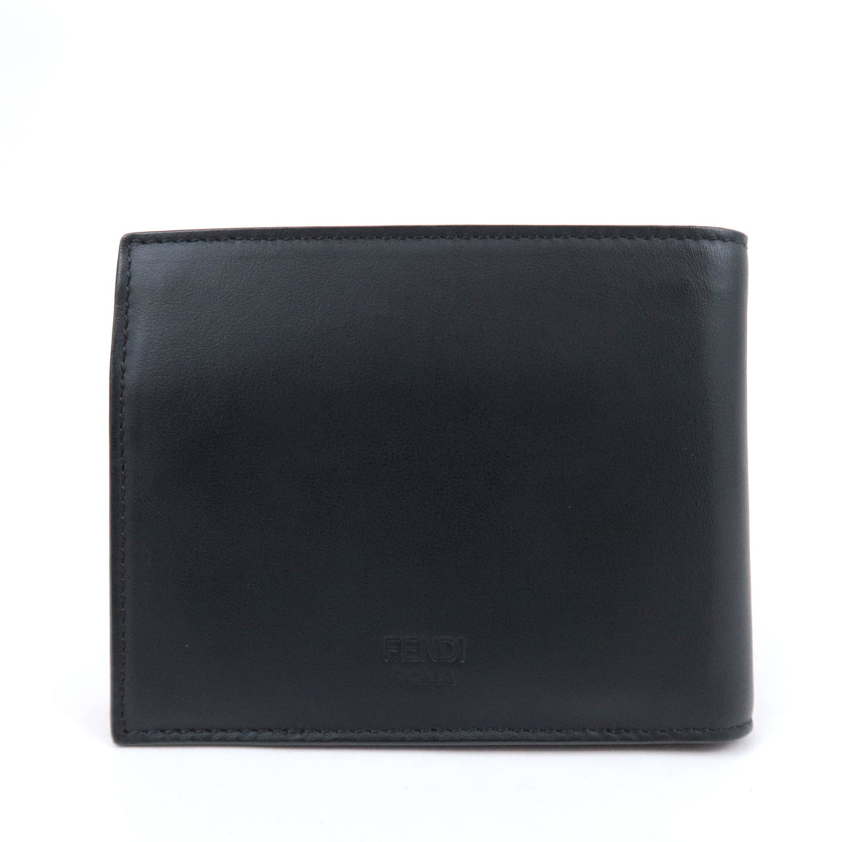 FENDI Monster Leather Bifold Wallet 7M0001