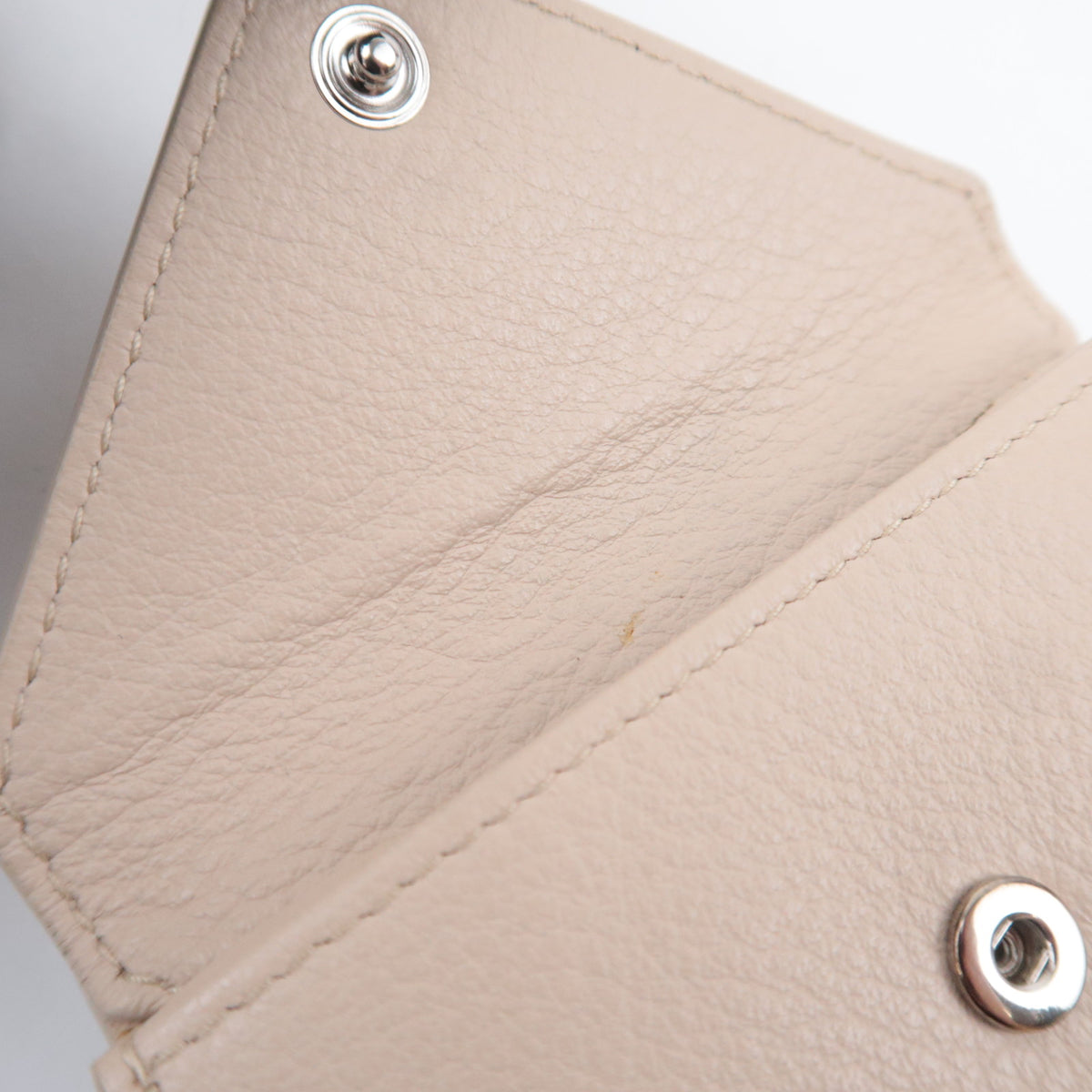 BALENCIAGA Paper Mini Leather Wallet 391446