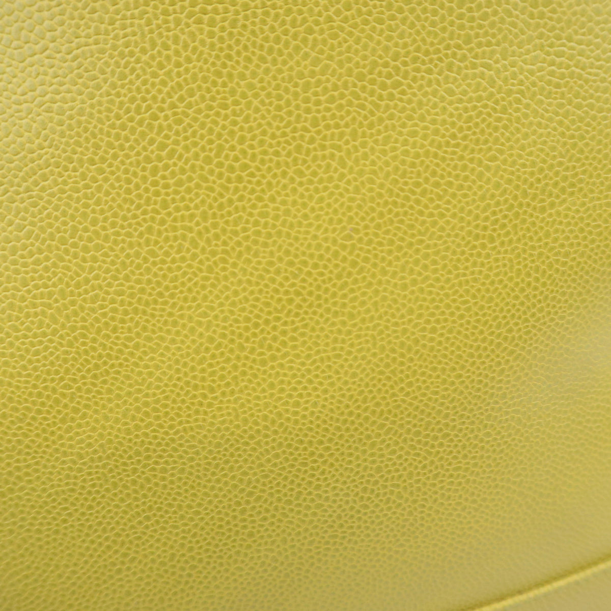 CHANEL Logo Chain Tote Bag Caviarskin