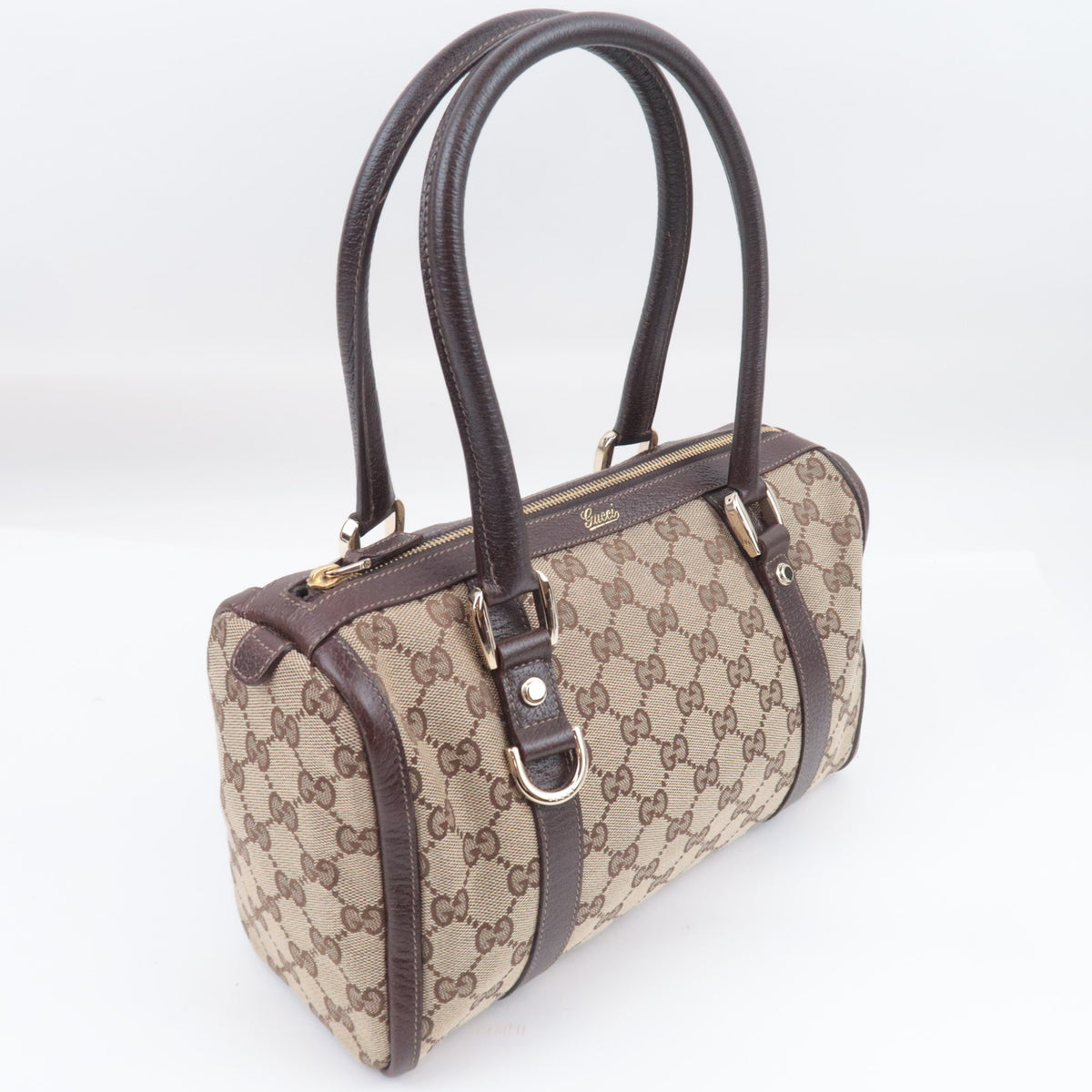 GUCCI Abby GG Canvas Shoulder Bag 130942