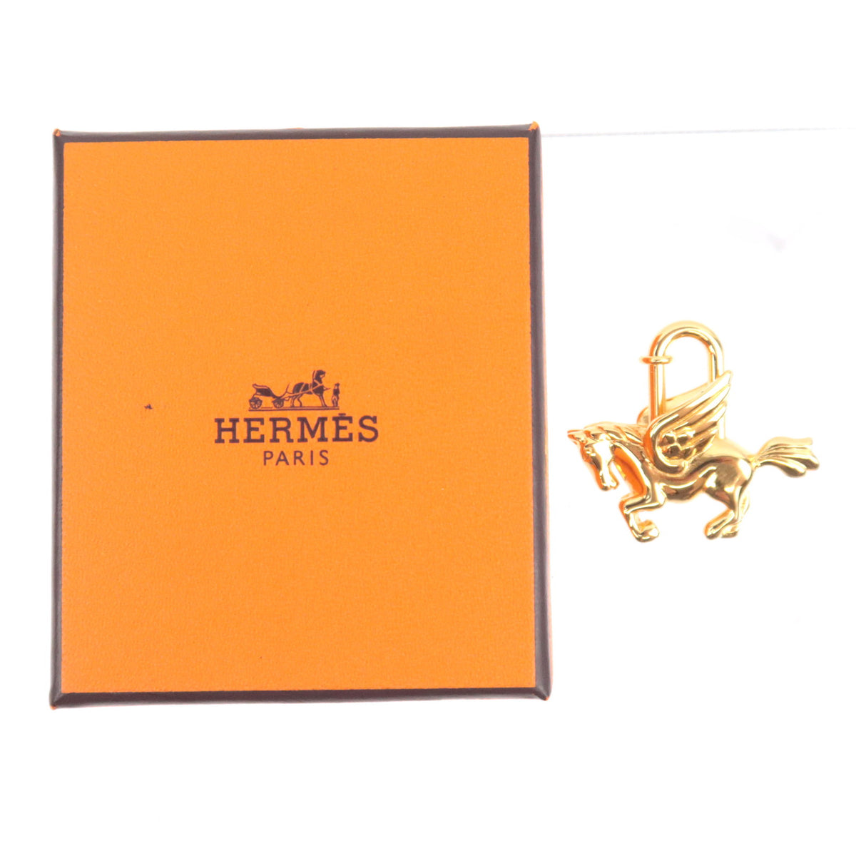 HERMES Pegasus Charm Lock