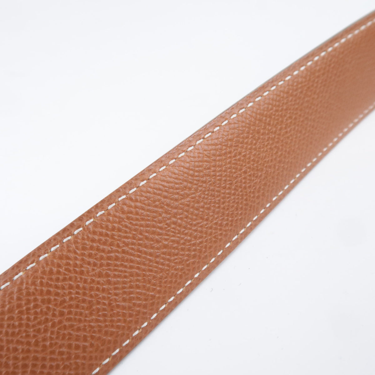 HERMES Constance H Reversible Leather Belt Size 76 "〇Z" Stamp Black Brown