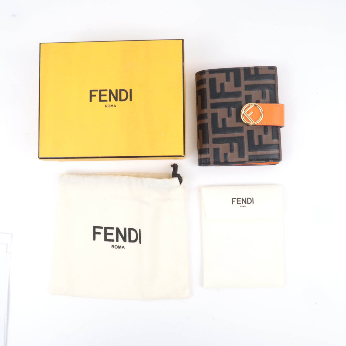 FENDI F is Fendi Leather Wallet 8M0386