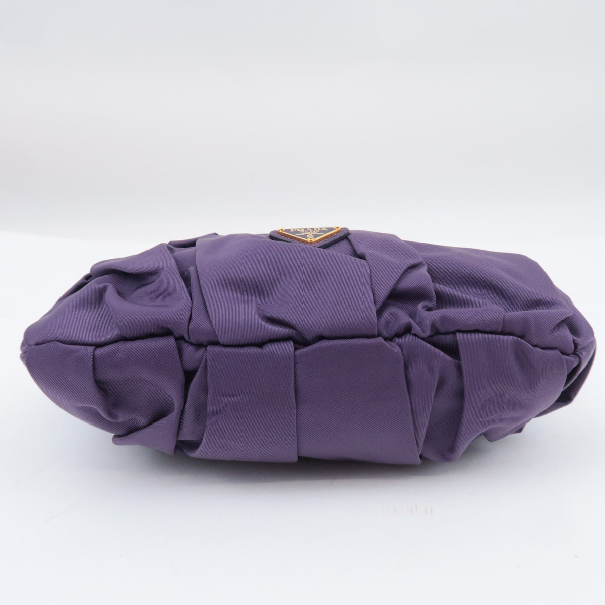 PRADA Wristlet Pouch Origami Pleated 1N1422
