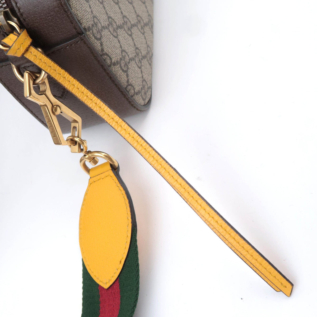 GUCCI GG Supreme Tiger Head Small Shoulder Bag 476466