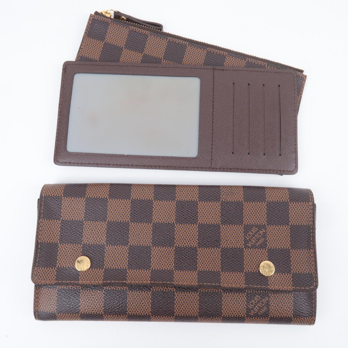 Louis Vuitton Damier Portefeuille Long Modulable N63093