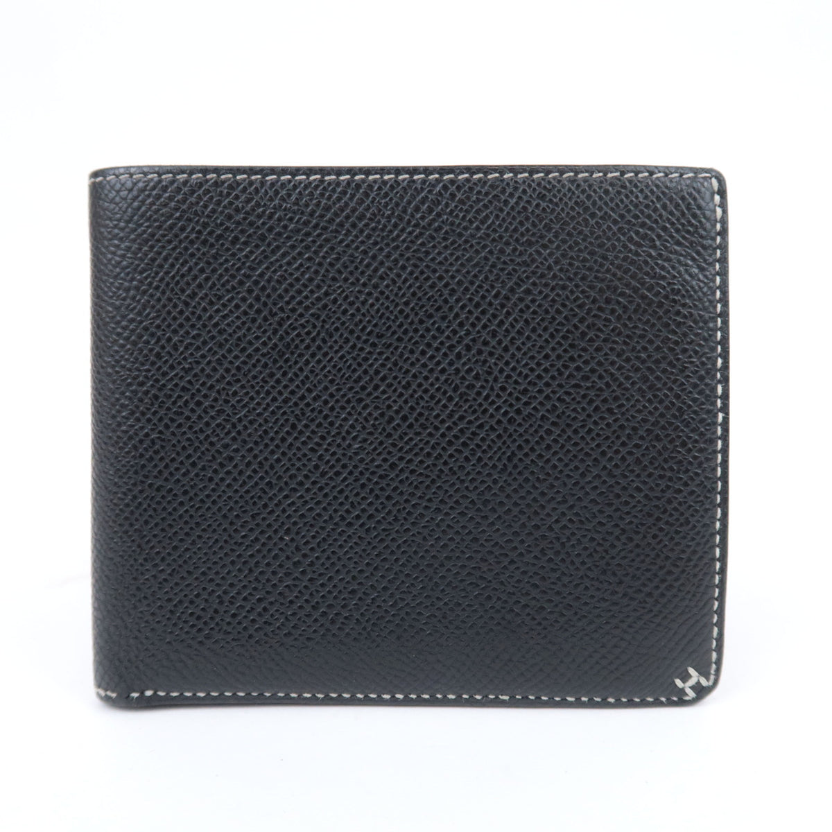 HERMES H Sellier Compact Leather Wallet K Stamp (2025)92998