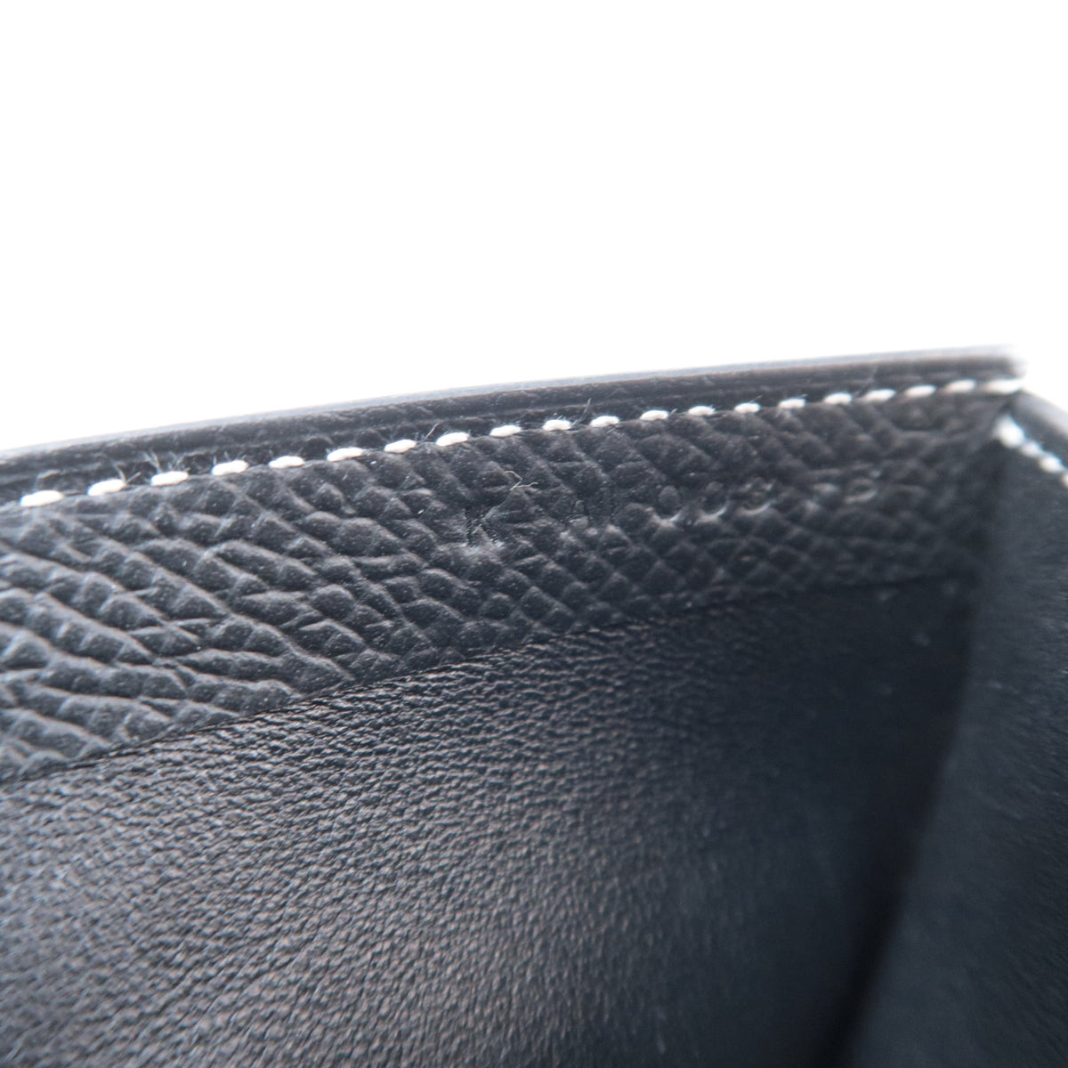 HERMES H Sellier Compact Leather Wallet K Stamp (2025)