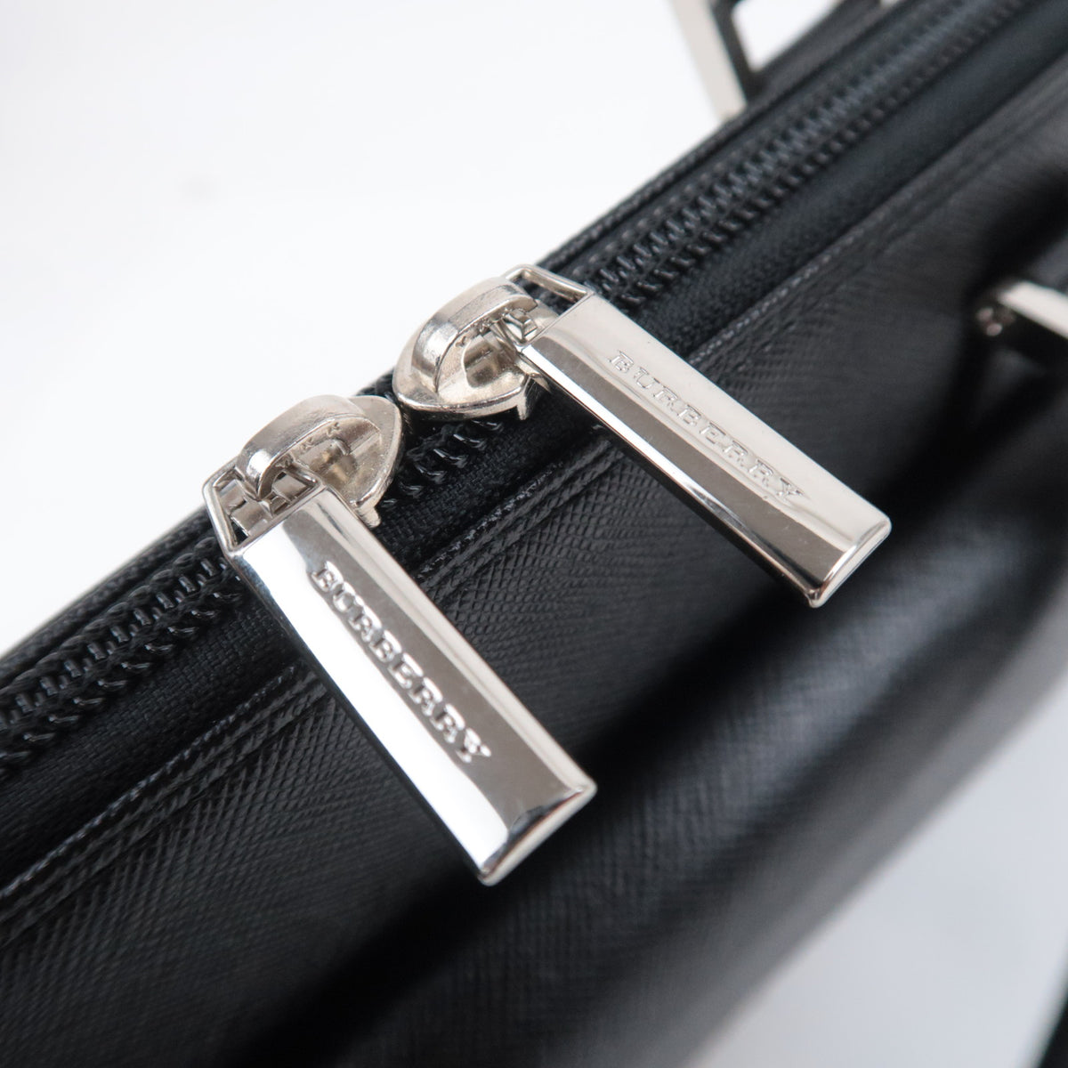 BURBERRY Leather Satchel Handbag