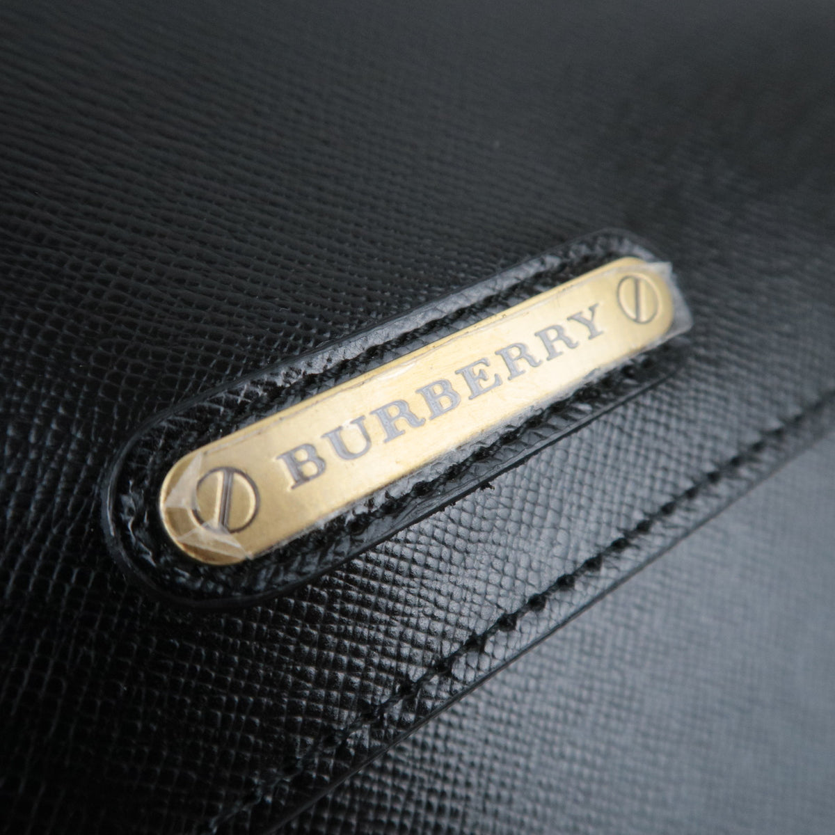 BURBERRY Leather Shoulder Bag
