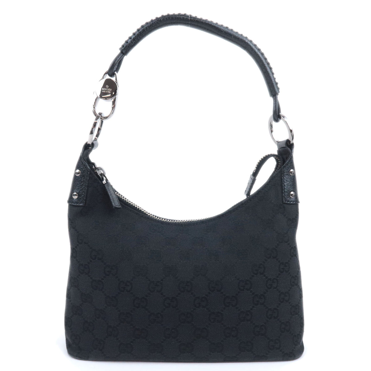 GUCCI GG Canvas Hobo Shoulder Bag 11500293023