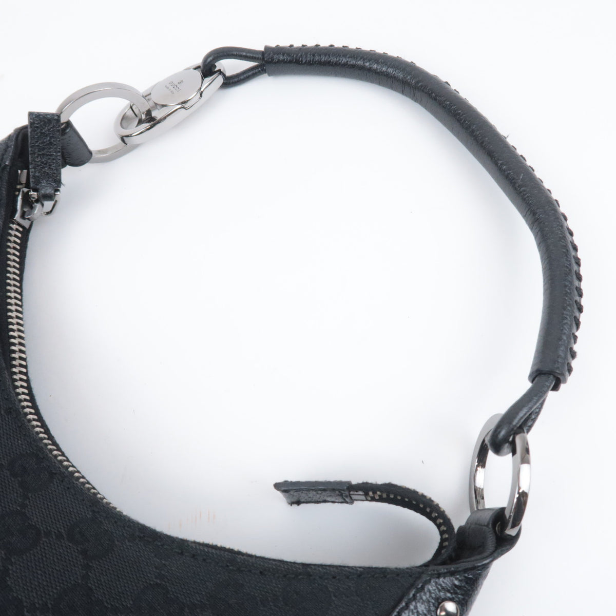 GUCCI GG Canvas Hobo Shoulder Bag 115002