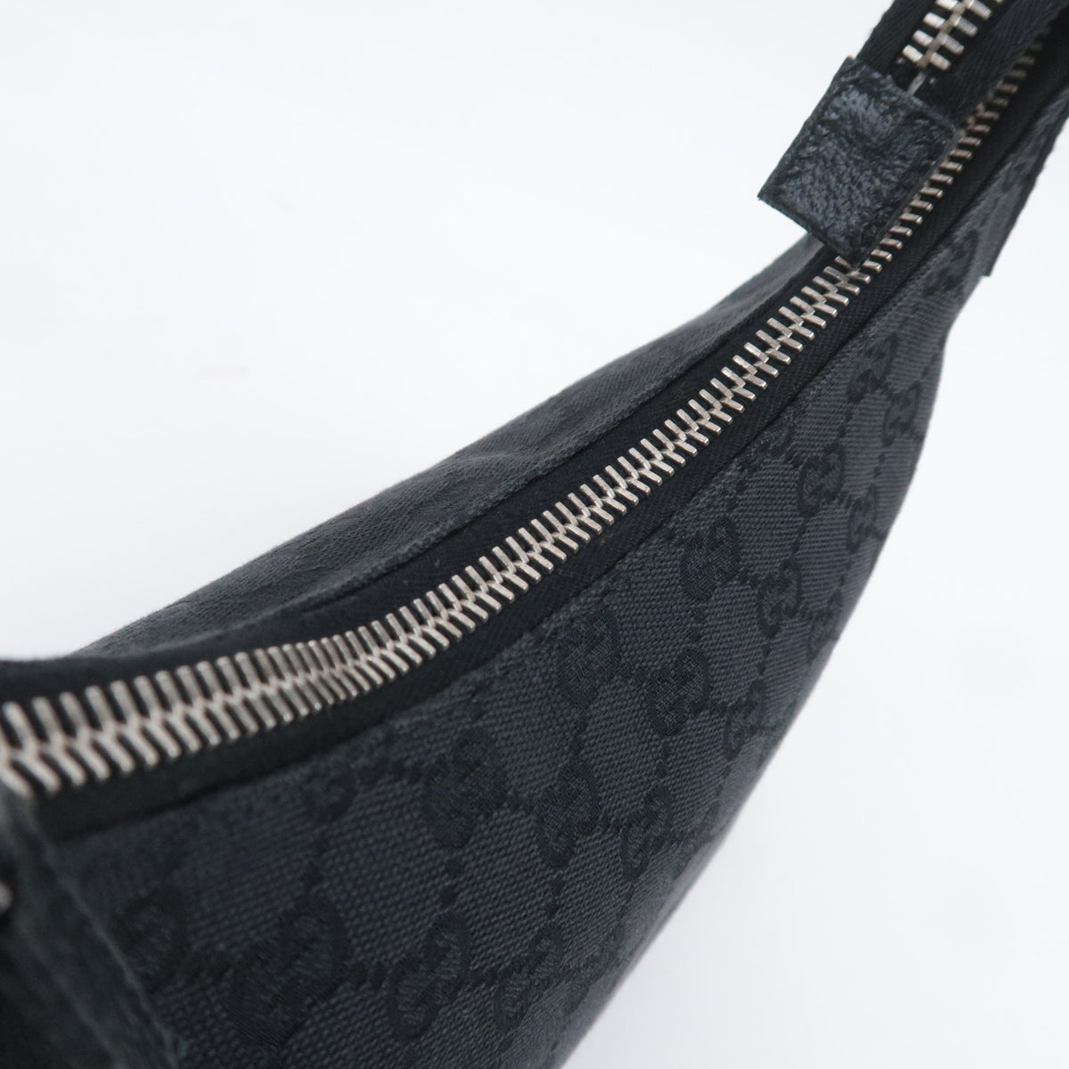 GUCCI GG Canvas Hobo Shoulder Bag 115002
