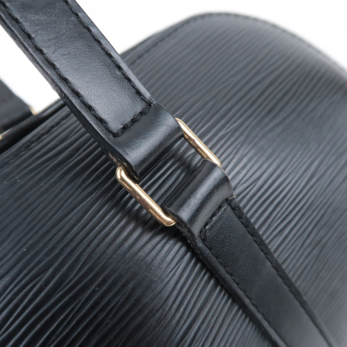 Louis Vuitton Epi Soufflot Barrel Bag Noir M52222