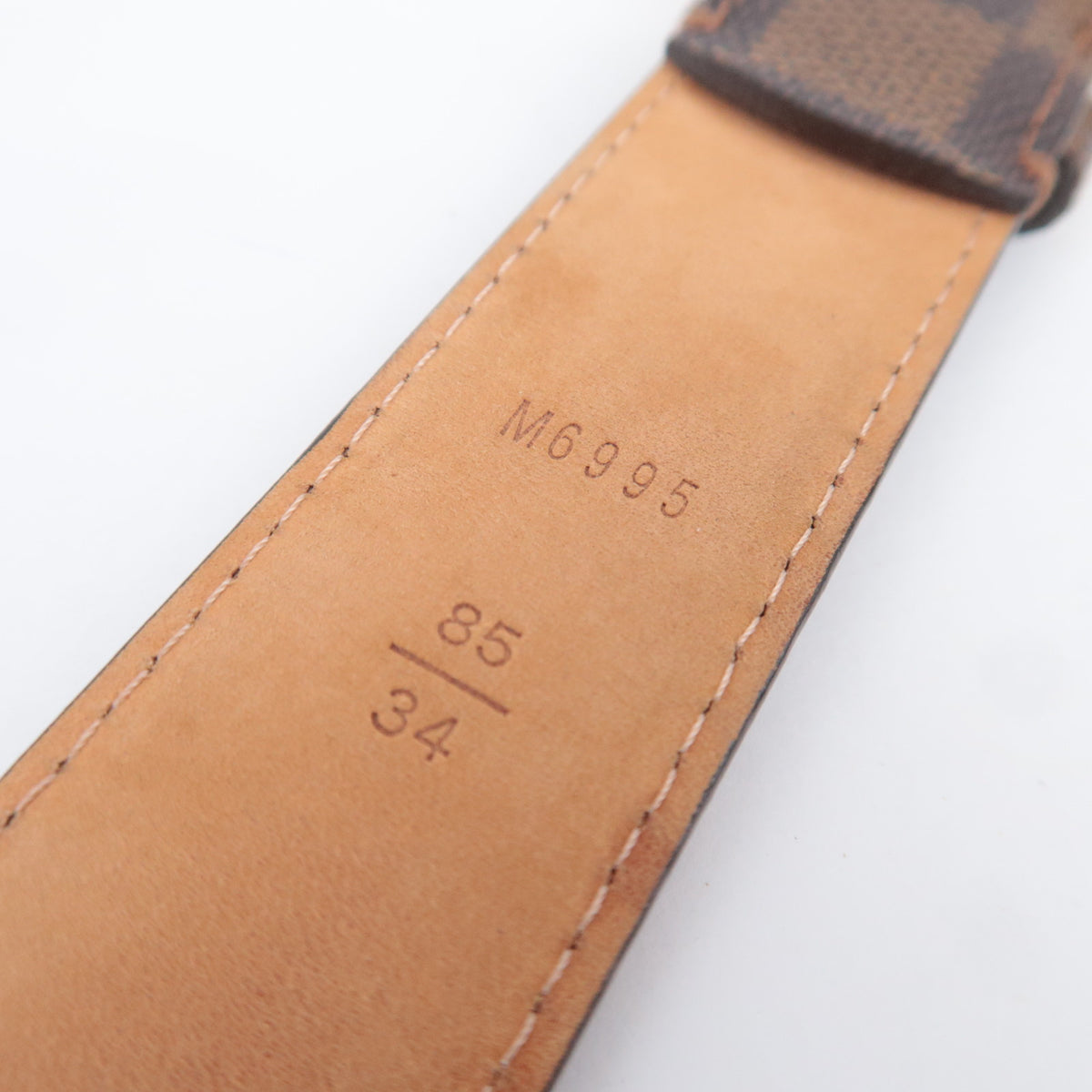 Louis Vuitton Damier Ceinture Ellipse 85/34 Belt M6995