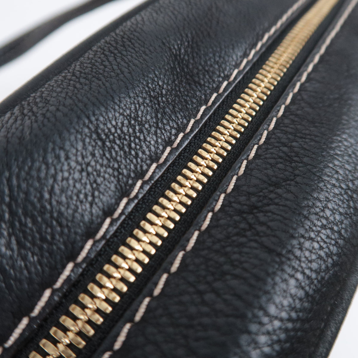 LOEWE Anagram Tassel Leather Handbag