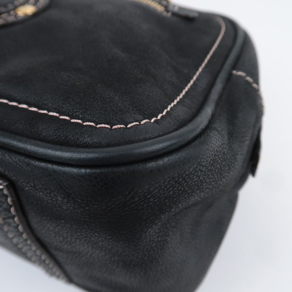 LOEWE Anagram Tassel Leather Handbag